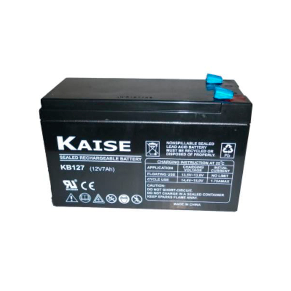Batería 12V/7Ah KAISE KB1270 AGM - Bessel Infraestructura