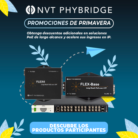 PROMOCIONES DE PRIMAVERA NVT PHYBRIDGE